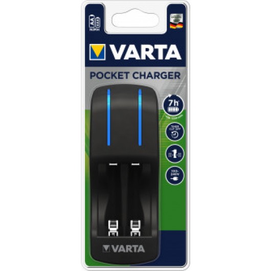 Зарядное устройство Varta Pocket Charger 57642 BLU 1